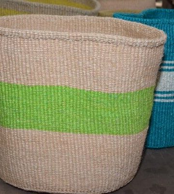 Sisal Basket Planters 21