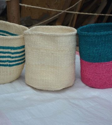 Sisal Basket Planters 27