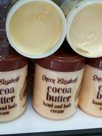 Queen Elizabeth cocoa butter