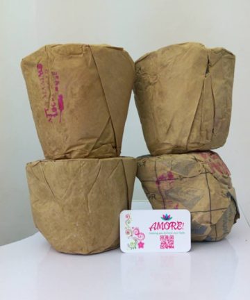 Raw Ghanian black soap