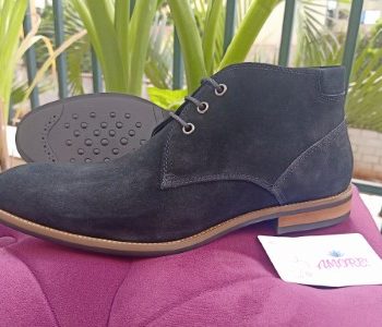Black chukka boot