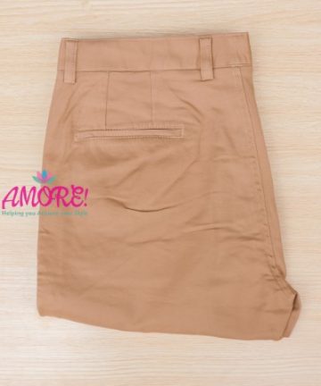 Caramel brown khaki