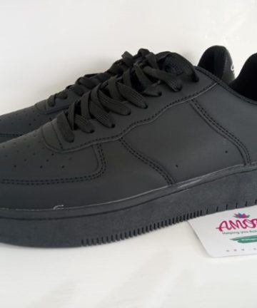 SP Black sneaker with thick sole