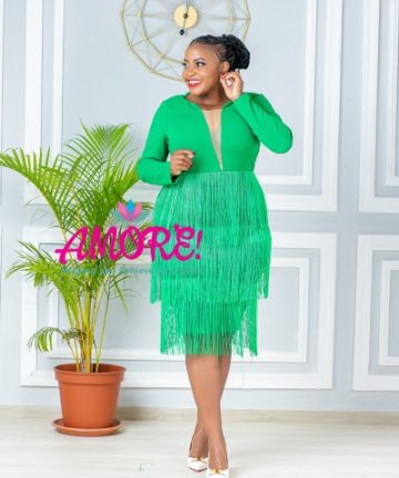 Green body con with frills