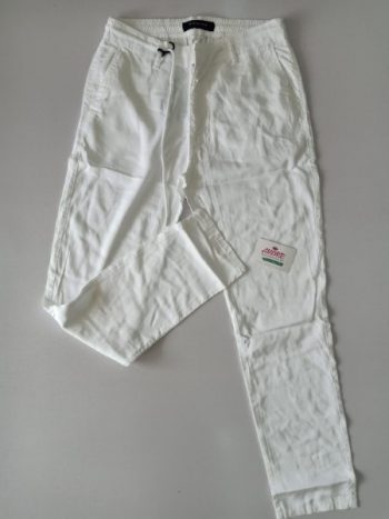 PB white linen trouser