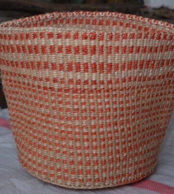 Sisal  Basket Planters 1