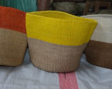 Sisal  Basket Planters 2