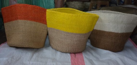 Sisal Basket Planters 2