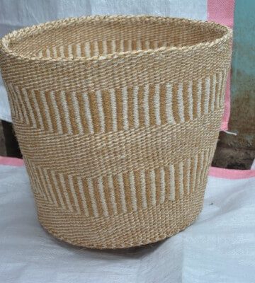 Sisal  Basket Planters 3
