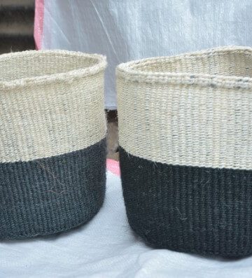 Sisal  Basket Planters 9