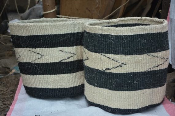 Sisal Basket Planters 15