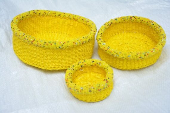 Sisal Basket Planters 17