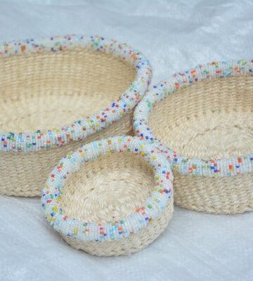 Sisal Basket Planters 20