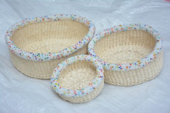 Sisal Basket Planters 20