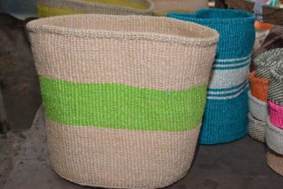Sisal Basket Planters 21