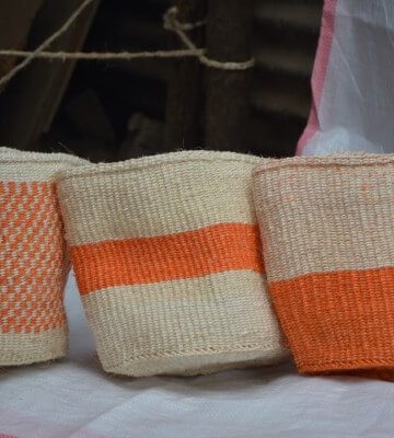 Sisal  Basket Planters 25