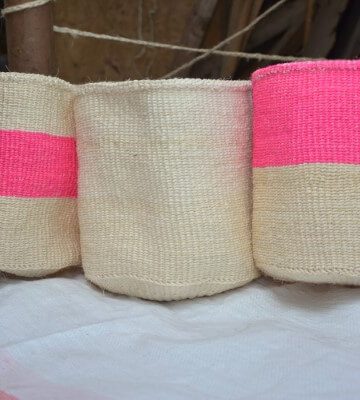 Sisal Basket Planters 26