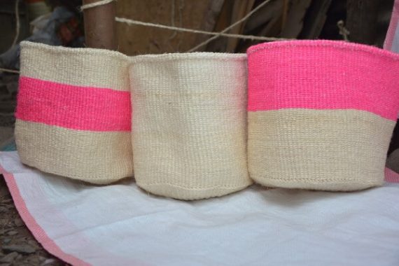 Sisal Basket Planters 26