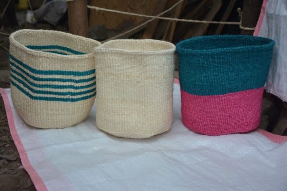 Sisal Basket Planters 27
