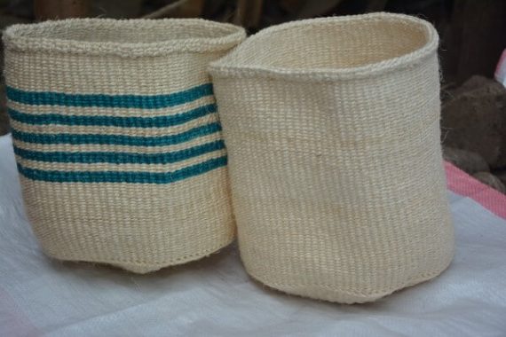 Sisal Basket Planters 28
