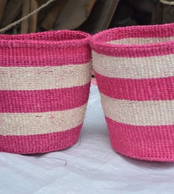 Sisal Basket Planters 29