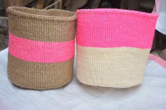 Sisal Basket Planters 30