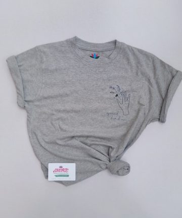 Grey ladies tee