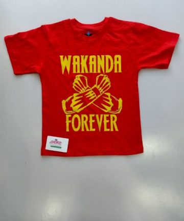 Red Wakanda tee