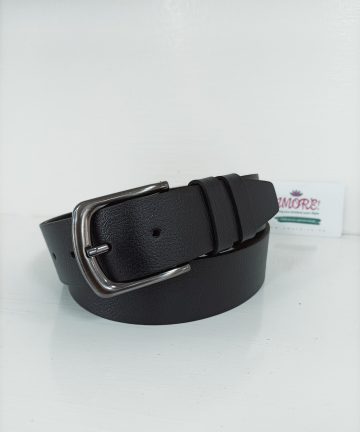 Full Grain Black Leather Belt