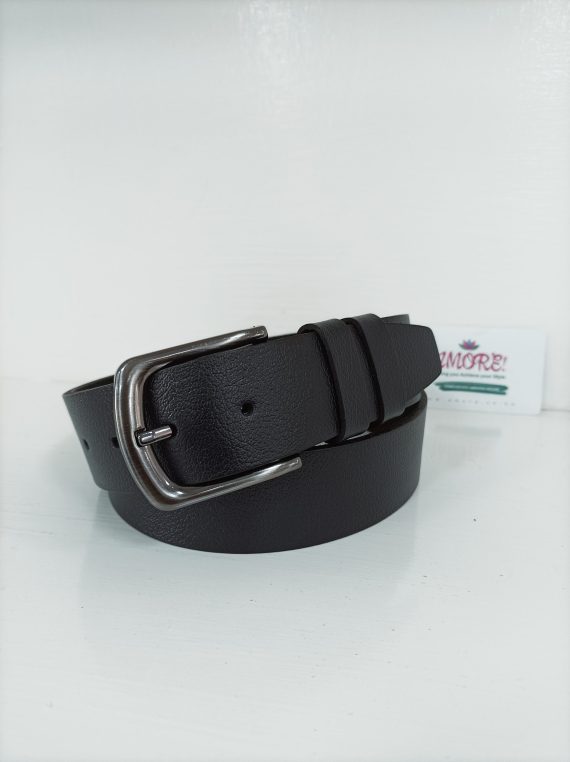 Full Grain Black Leather Belt