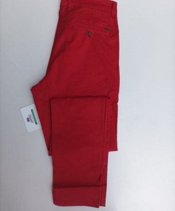 Red trousers