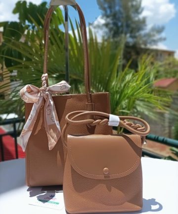 2n1 Caramel shoulder bag