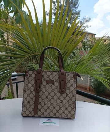 Coffee brown satchel bag