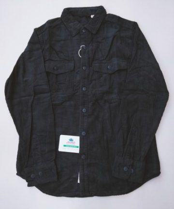 Blue corduroy shirt