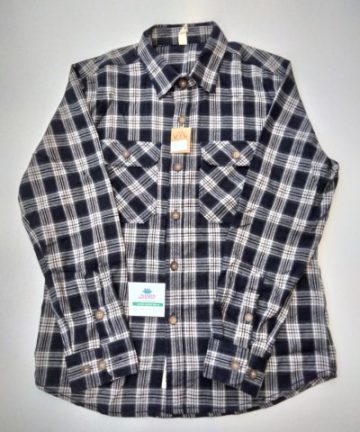Blue flannel shirt