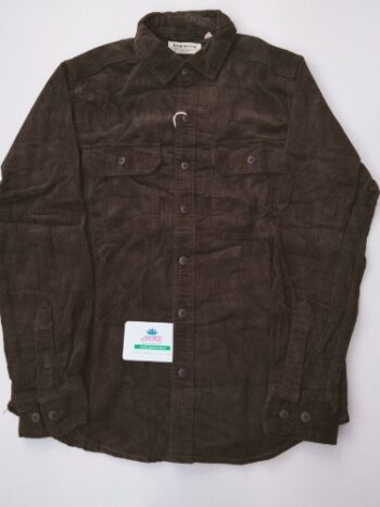 Brown corduroy shirt