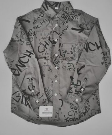 Grey graffitti shirt