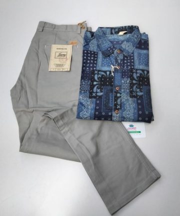 Khaki & floral shirt 8