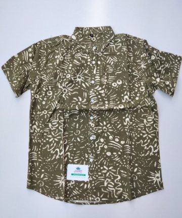 Olive Green short sleeve shirt