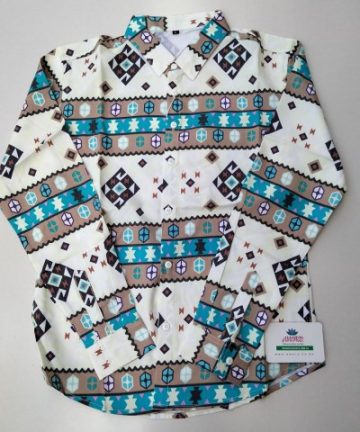 Patterned print shirt